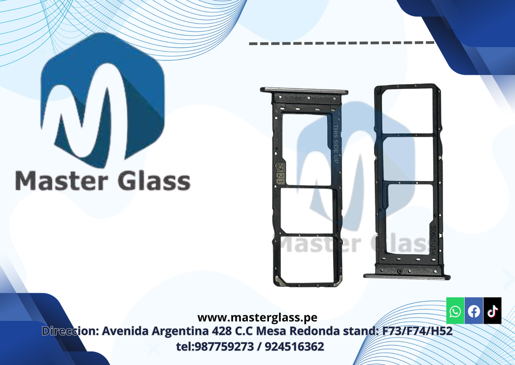 Bandeja de Sim para Motorola E20