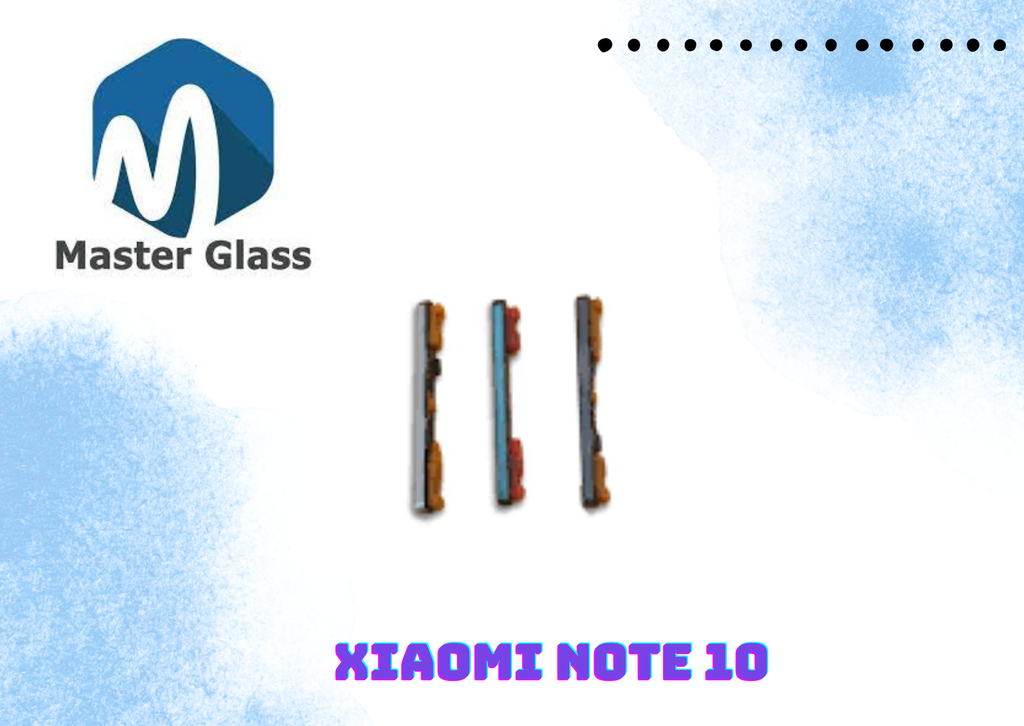 Boton de volumen Xiaomi Note 10 4g
