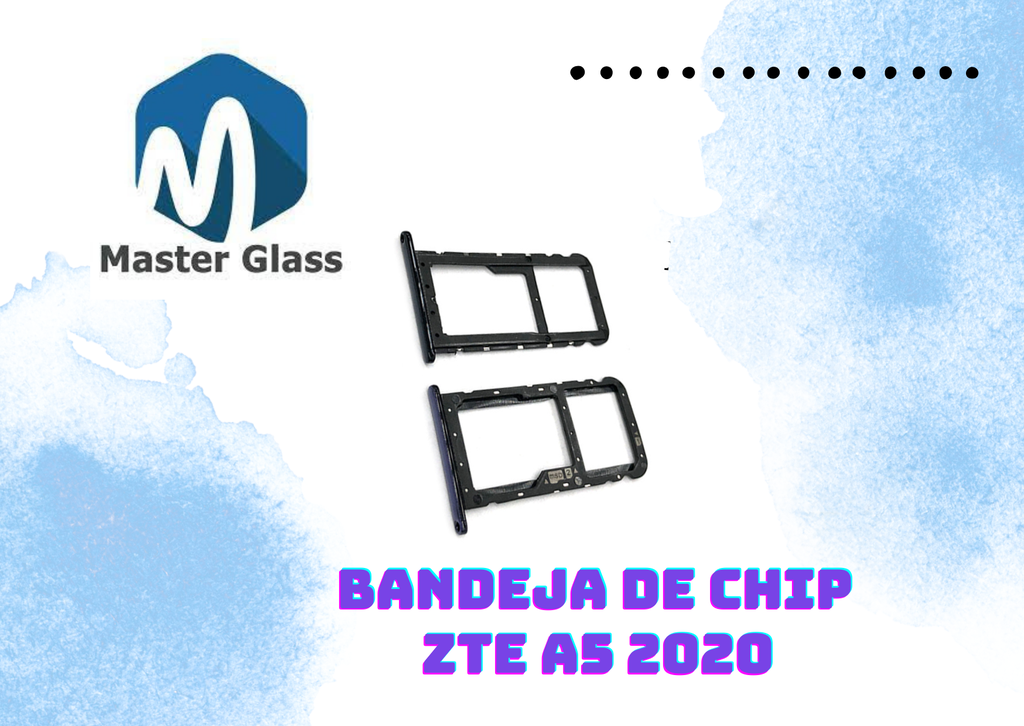 Bandeja de sim ZTE A5 2020 (Azul)