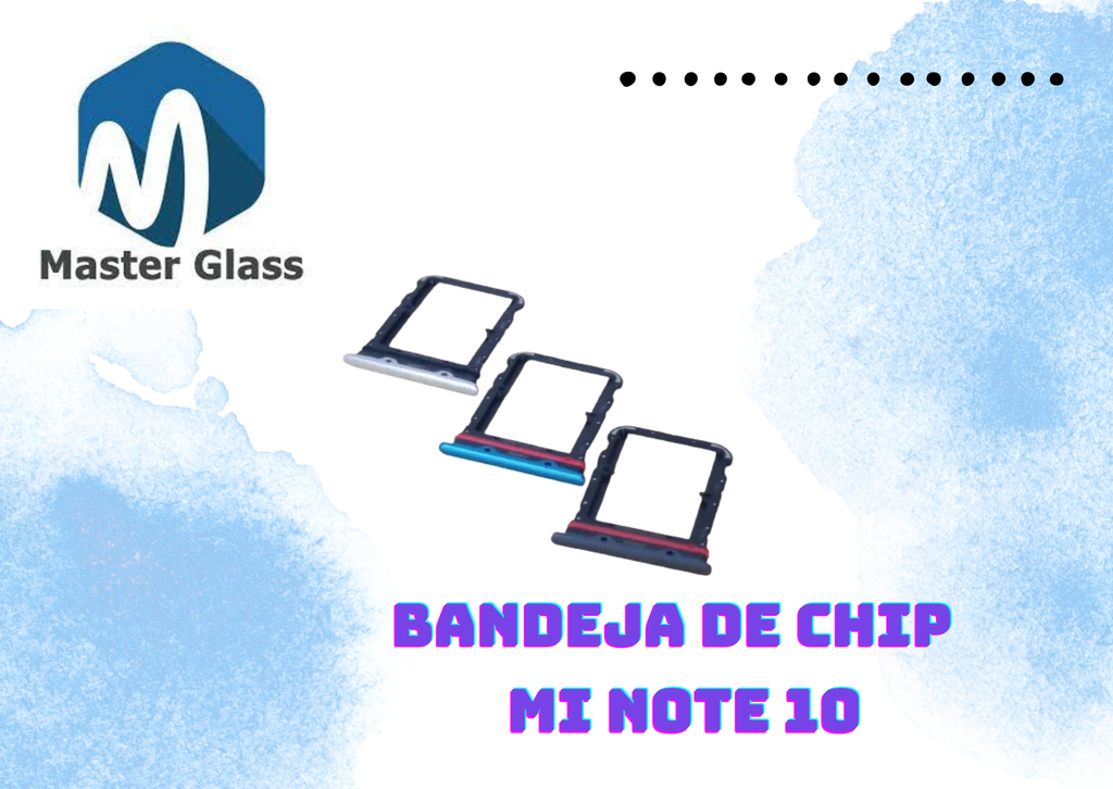 Bandeja de sim Xiaomi Note 10