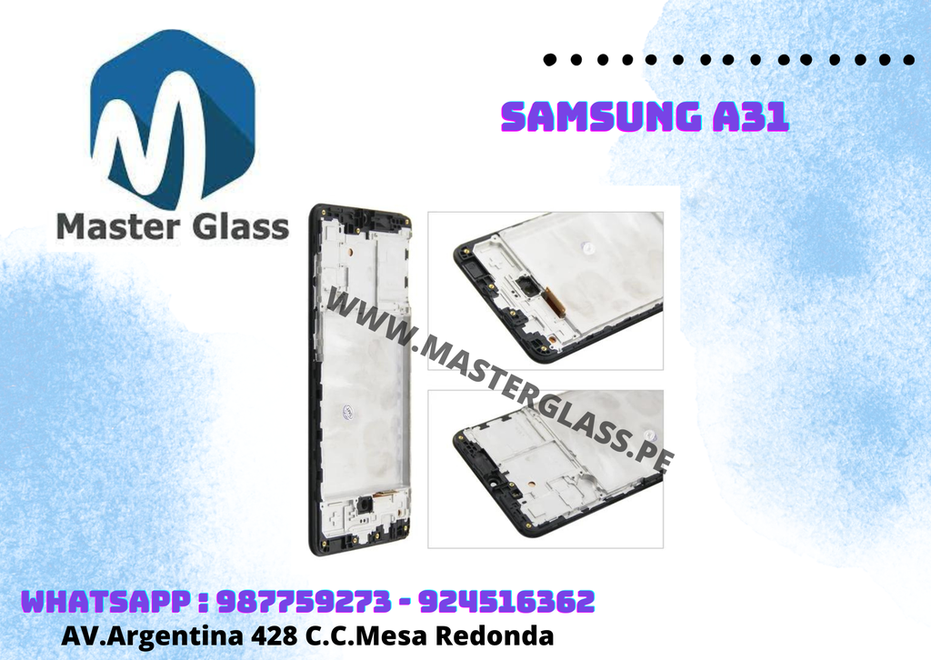 Base Frame LCD Samsung A31