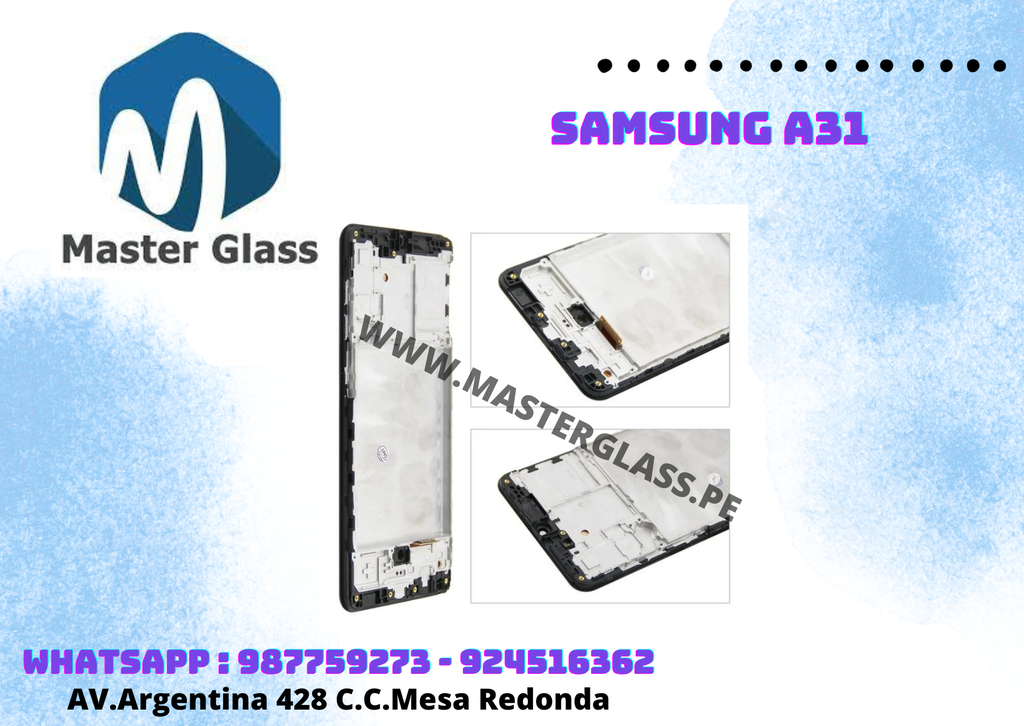 Marco Base Frame LCD Samsung A31