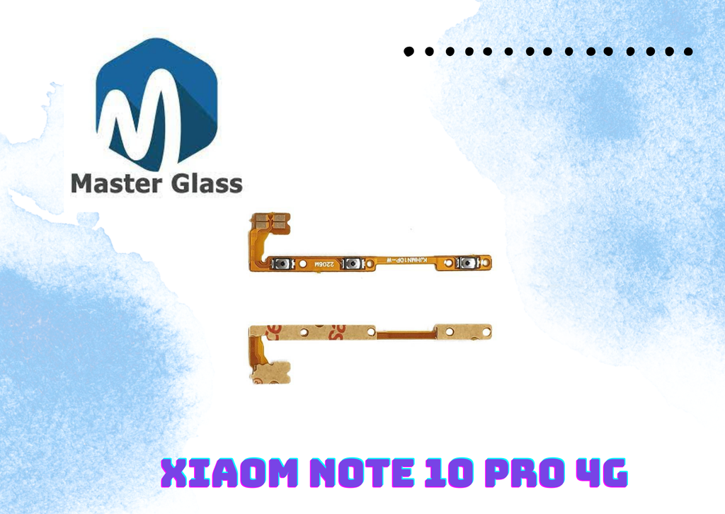Flex de Power y Volumen Xiaomi Redmi Note 10 Pro