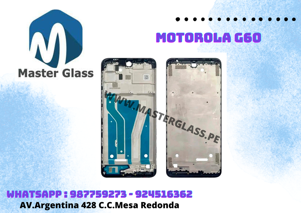 Base Frame LCD Motorola G60