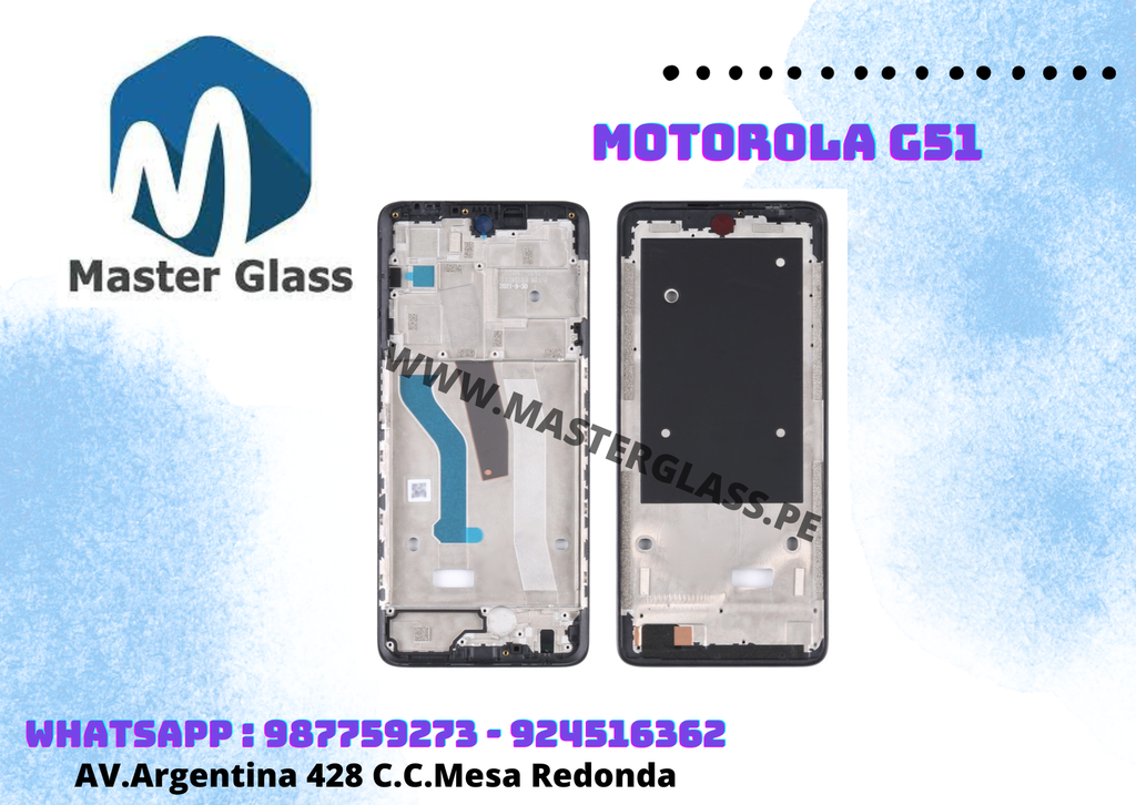 Base Frame LCD Motorola G51