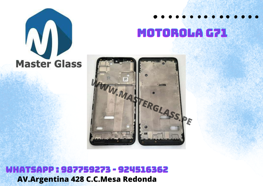 Base Frame LCD Motorola G71