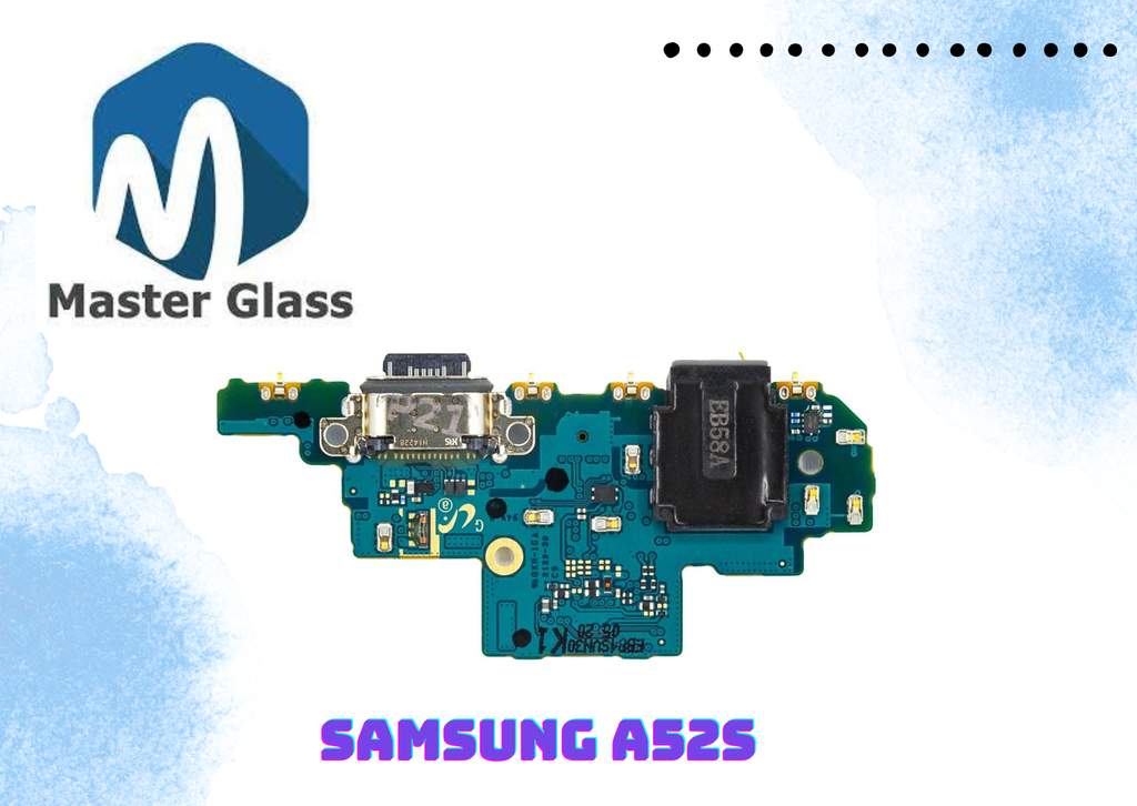 Placa de carga Samsung A52S original de maquina