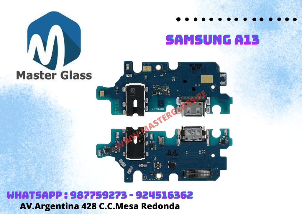 Placa de carga Samsung A13 / A135 F/U 4g origen
