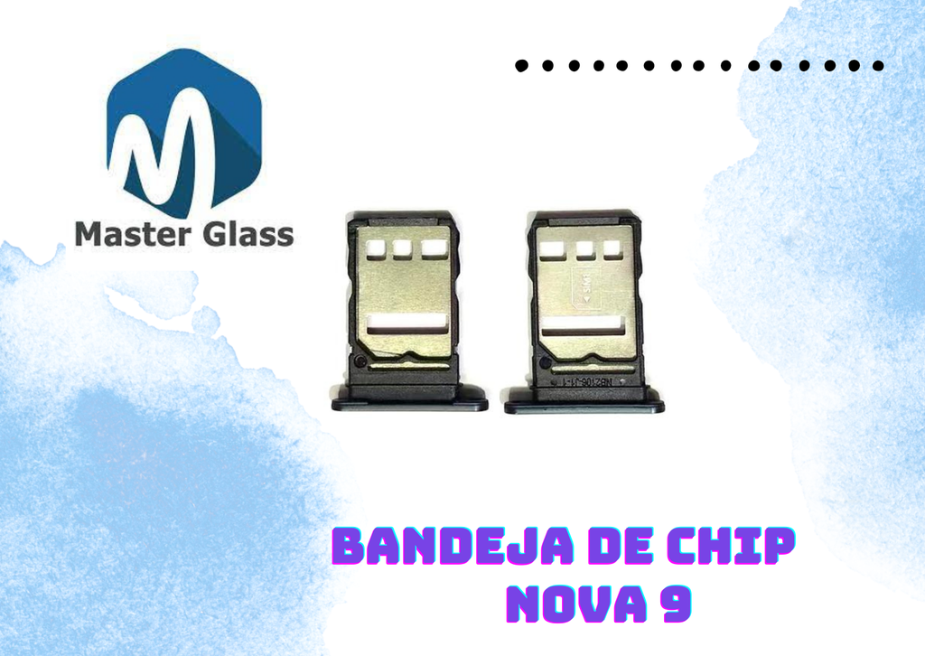 Bandeja de sim Huawei Nova 9 (Plomo)