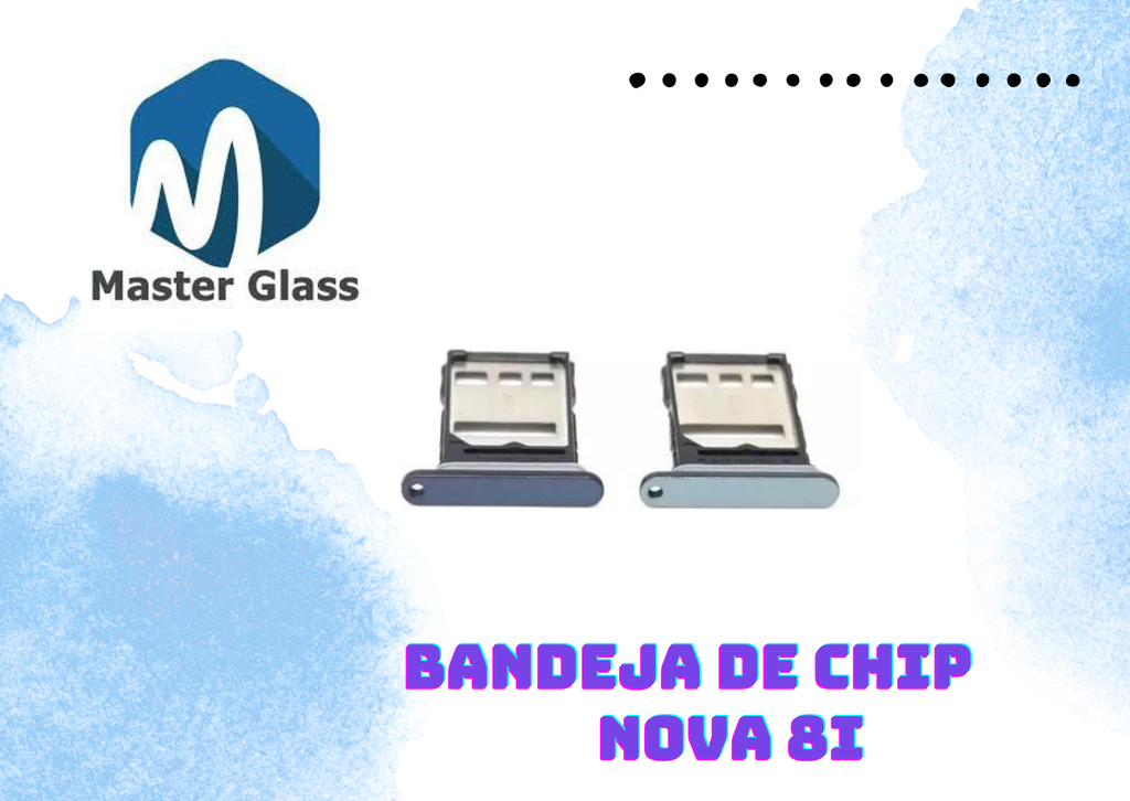 Bandeja de sim Huawei Nova 8i (Negro)