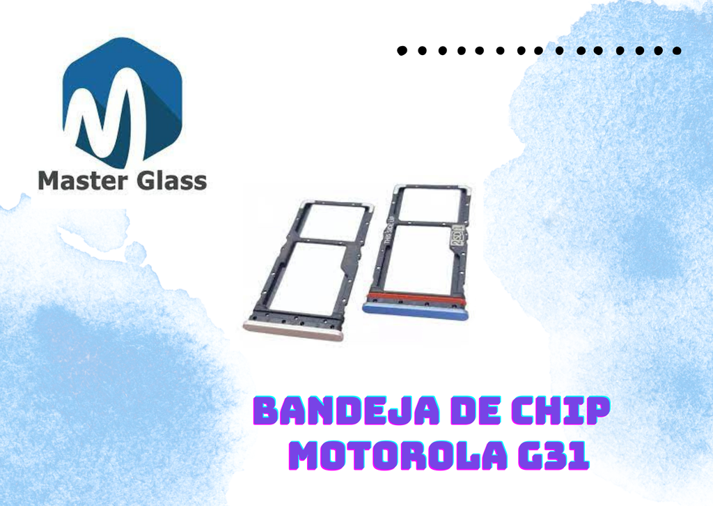 Bandeja de sim Motorola G31 (Dorado)