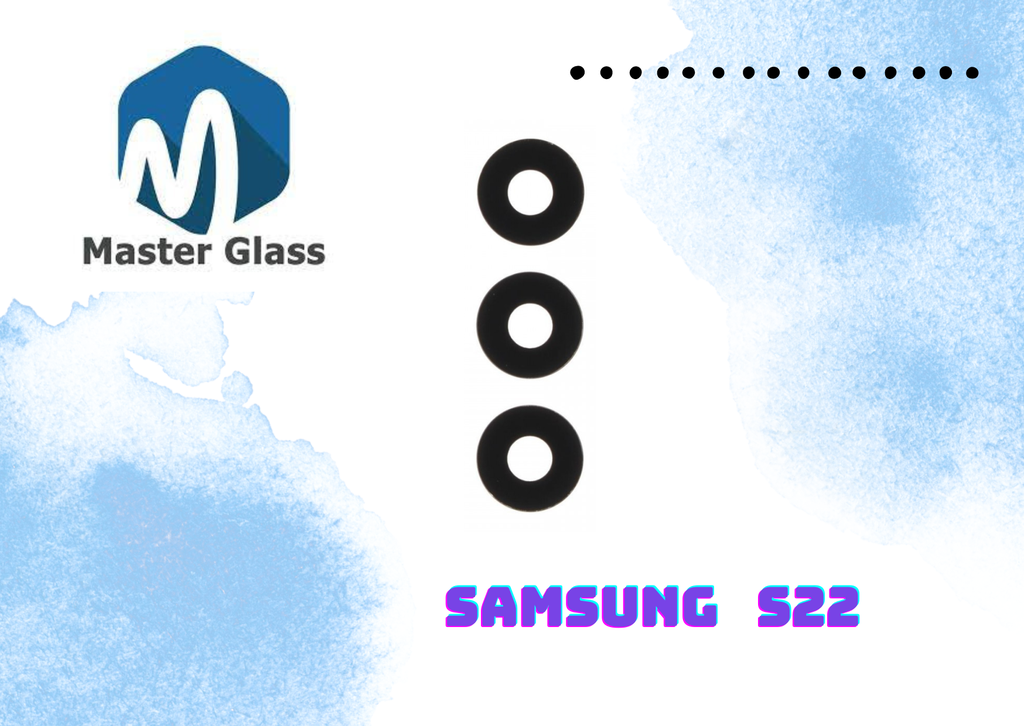 Lente de Cámara Samsung S22 (x3)