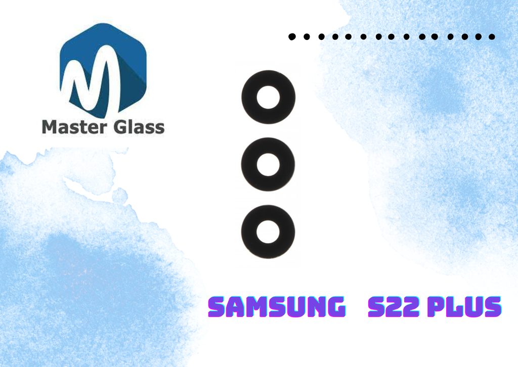 Lente de Cámara Samsung S22 Plus (x3)