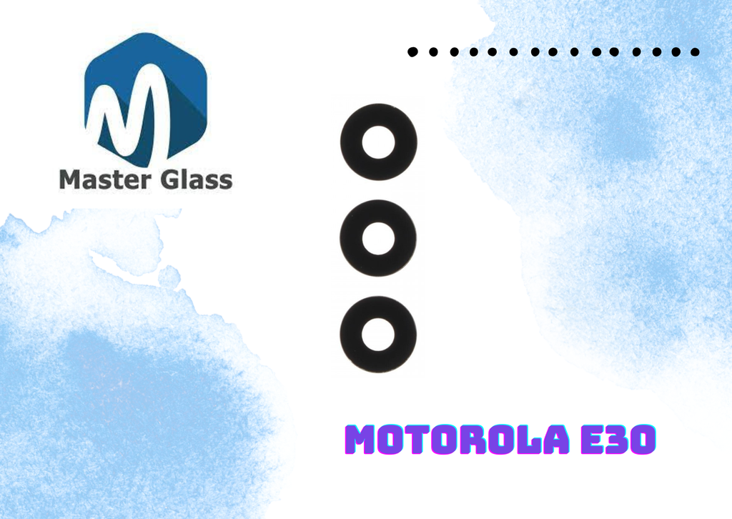 Lente de Cámara Motorola E30 (x3)