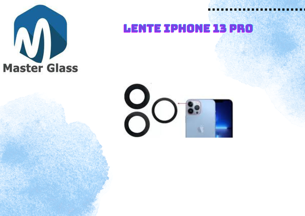 Lente de Camara Iphone 13 Pro (X3)(X8 5G / X4 Pro 5g)