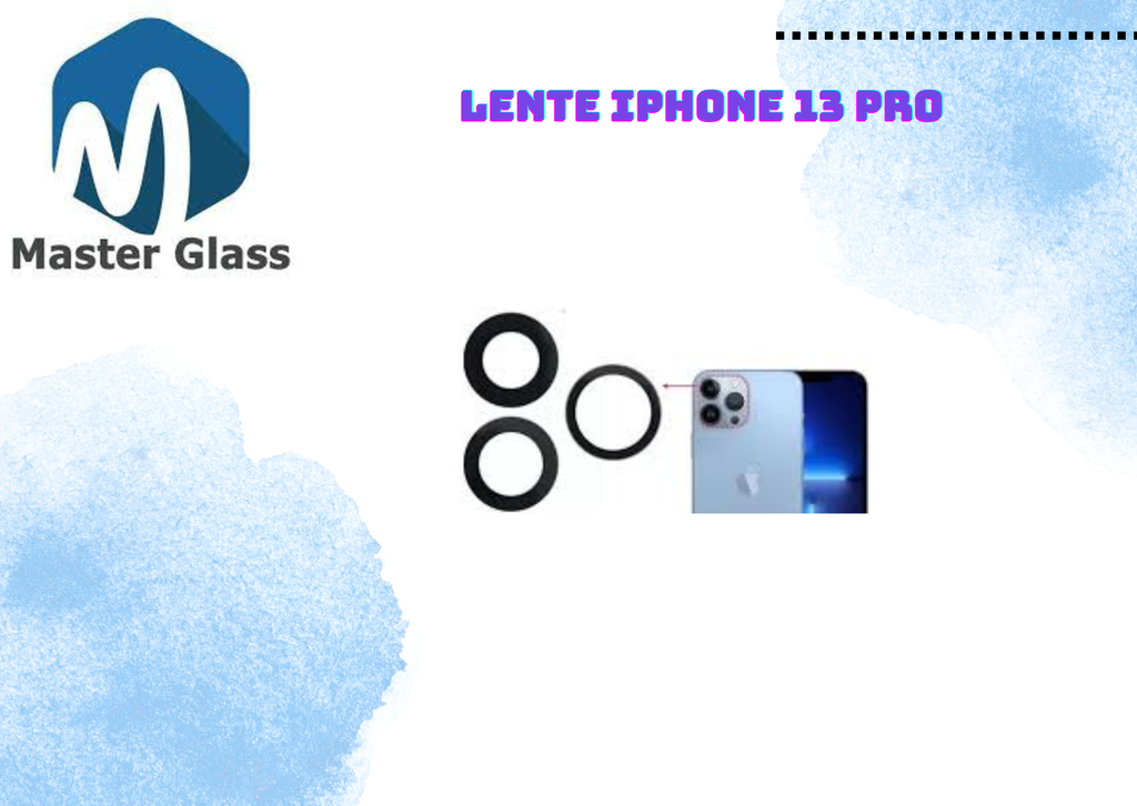 Lente de Camara Iphone 13 Pro / X8 5G / X4 Pro 5g