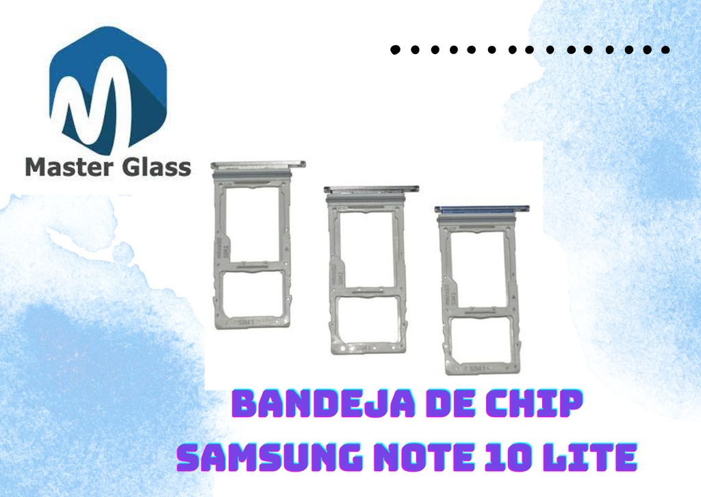Bandeja de sim Samsung Note 10 Lite