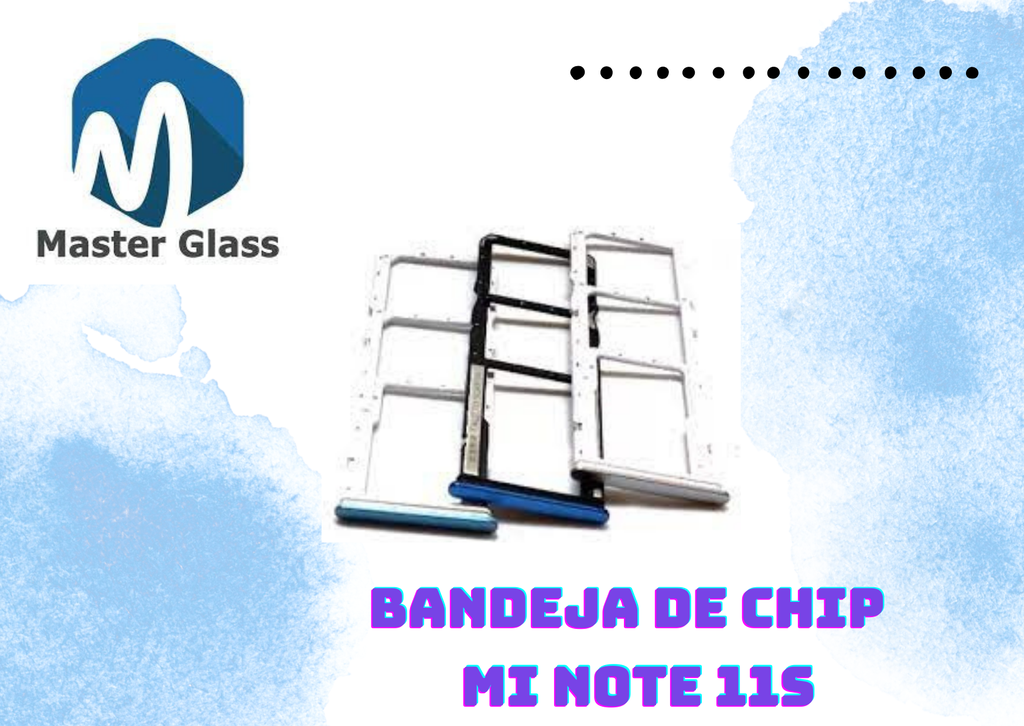 Bandeja de sim Xiaomi Note 11s/ Note 11/Note 12S (Negro)