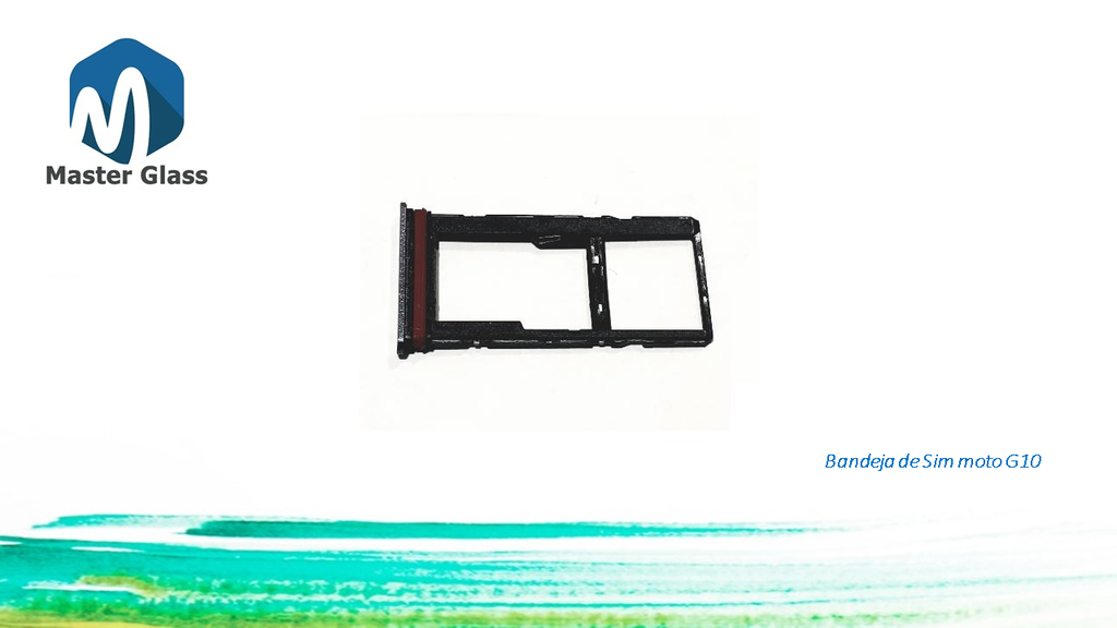 Bandeja de Sim Motorola Moto G10 / G20 / G30 (Plomo)