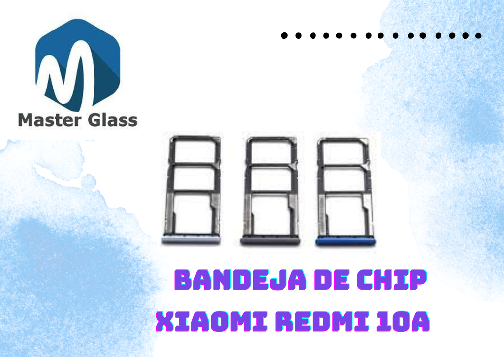 Bandeja de sim Xiaomi Redmi 10A / Redmi 9