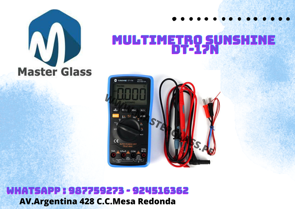 Multimetro Sunshine DT-17N