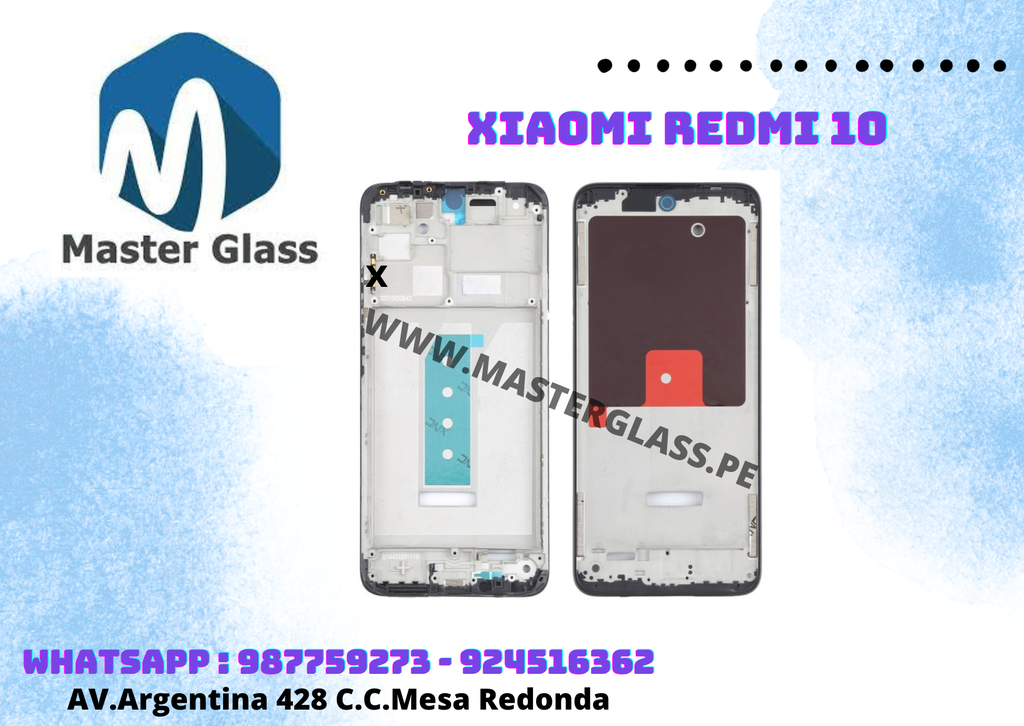 Marco Base Frame Xiaomi Redmi 10 LCD