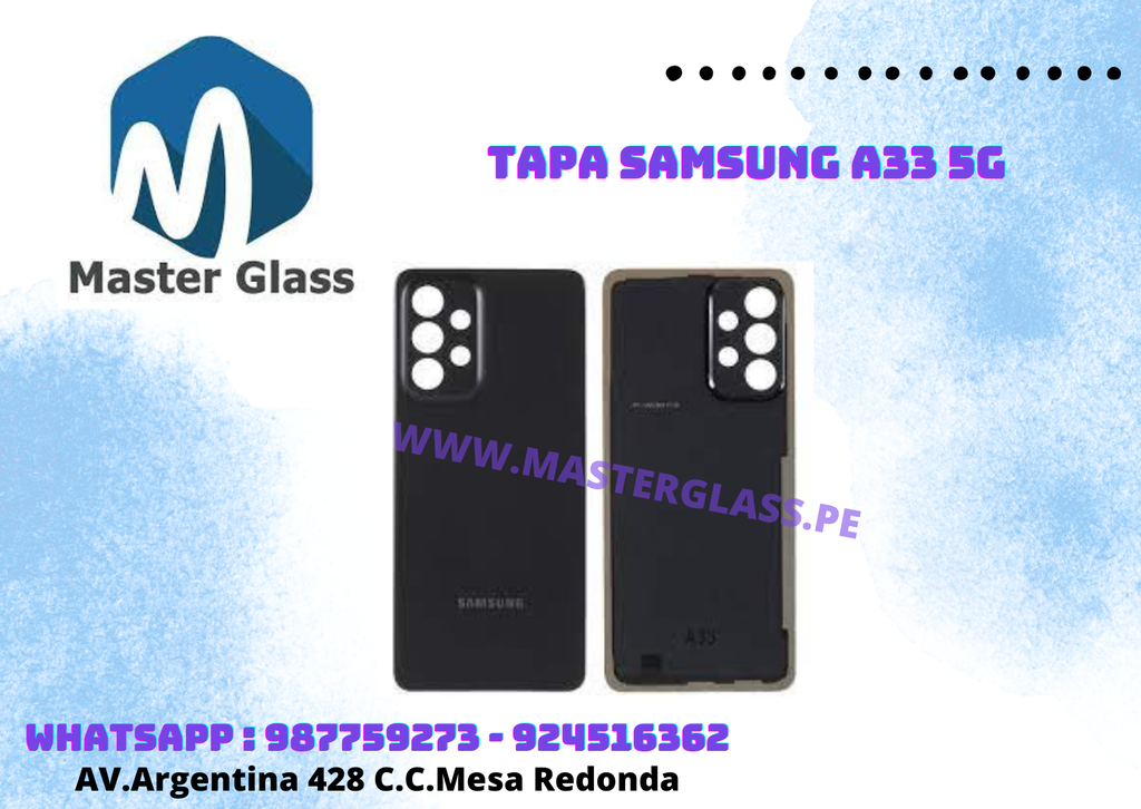 Tapa Samsung A33 5g