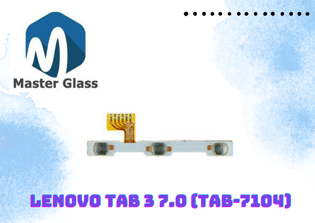 Flex de power y volumen Tablet Lenovo Tab 3 7.0 (TB 7104)