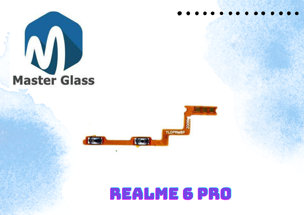 Flex de power y volumen Realme 6pro