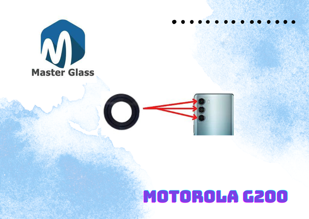 Lente de Cámara Motorola G200