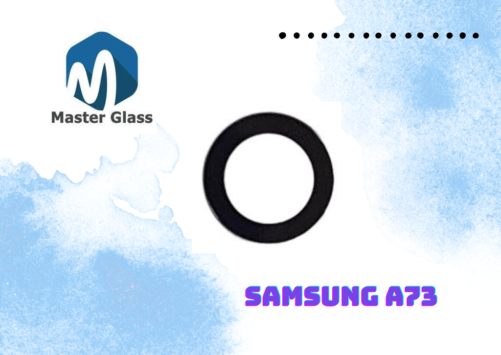Lente de Cámara Samsung A73 (3 grandes 2 chicos)
