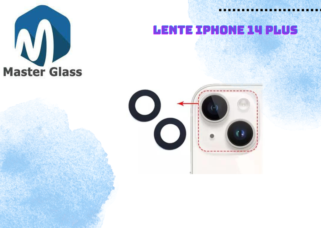 Lente de Cámara Iphone 14 Plus (X2) (infini)