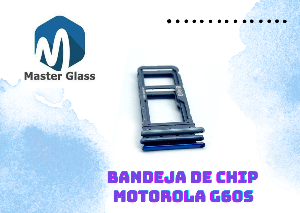 Bandeja de sim Motorola G60S (Dorado)