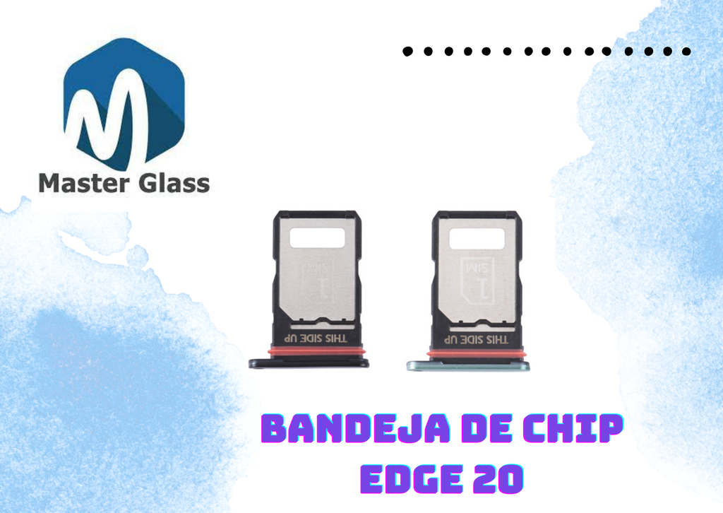 Bandeja de sim Motorola Edge 20 (Negro)