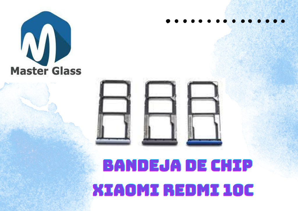 Bandeja de sim Xiaomi Redmi 10C / 12C / Poco C40