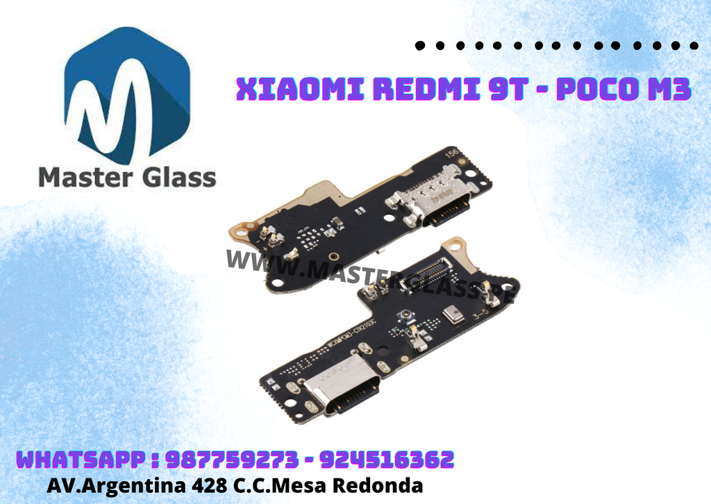 Placa de carga Xiaomi Redmi 9T / Poco M3 copi