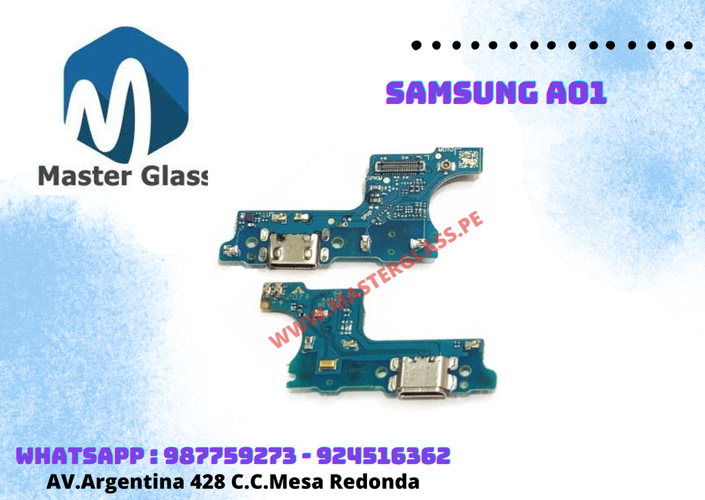 Placa de carga Samsung A01 copi