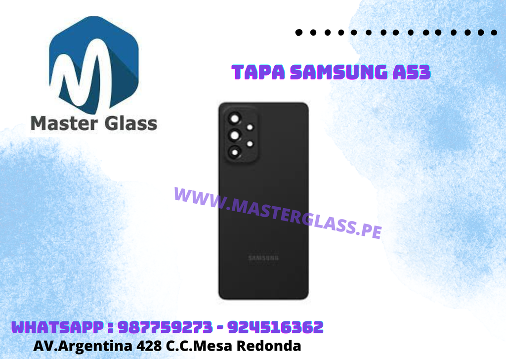 Tapa Samsung A53