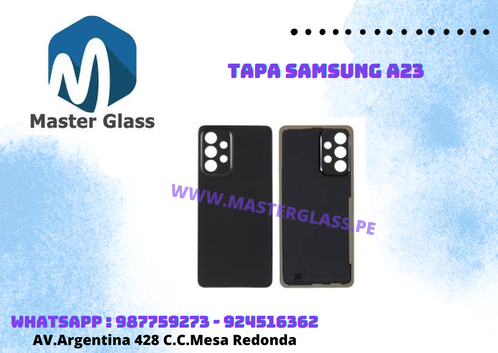 Tapa Samsung A23