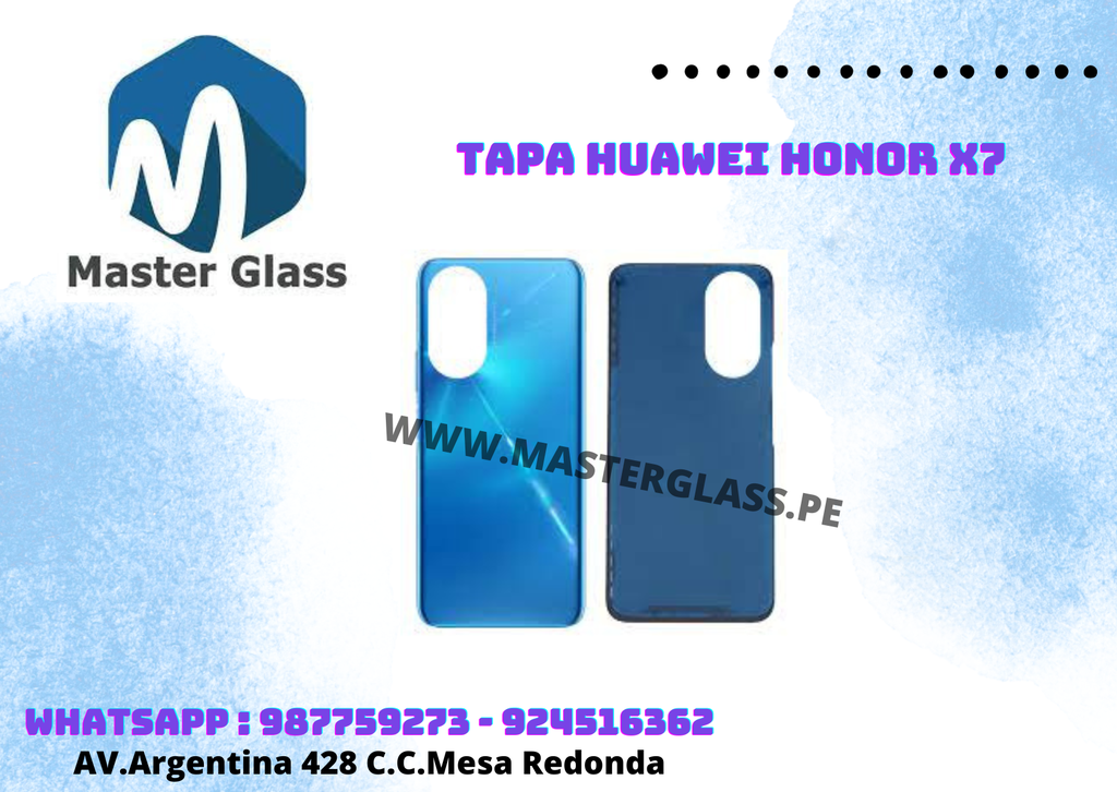 Tapa para Huawei Honor X7
