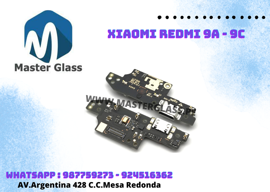 Placa de carga Xiaomi Redmi 9A / 9C org
