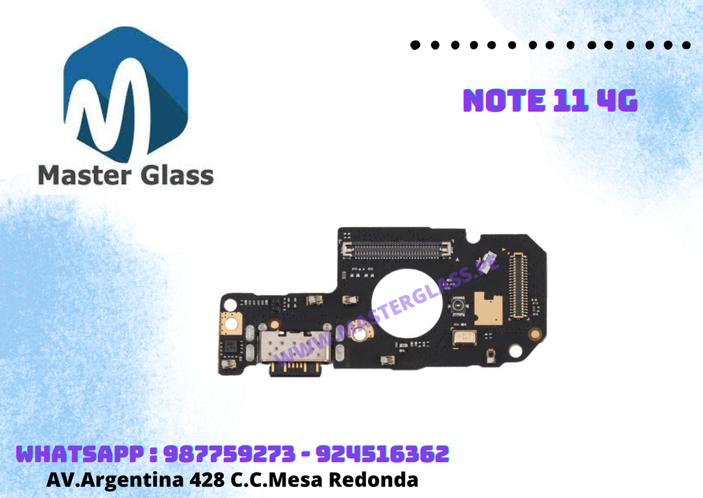 Placa de Carga Xiaomi Redmi Note 11 4g / Note 11S / Note 12S orig