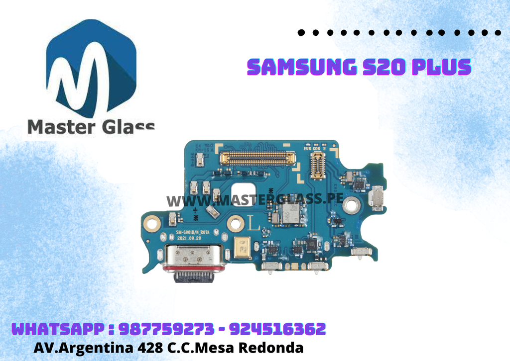 Placa de caga Original de maquina Samsung S20 Plus