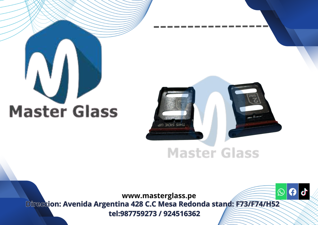 Bandeja de Sim para Motorola Edge 30 Ultra (Negro)