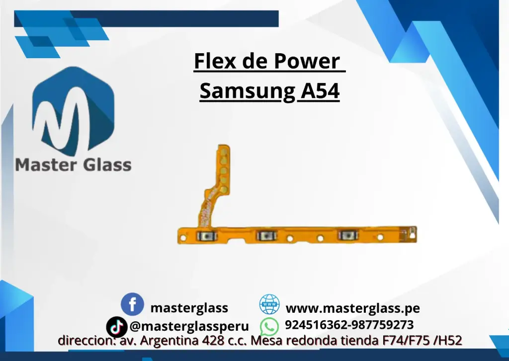 Flex de Power y Volumen Samsung A34 / A54