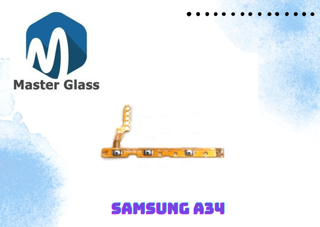Flex de Power y Volumen Samsung A34