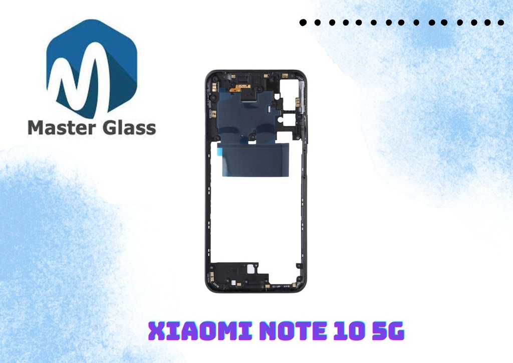 Marco Central Xiaomi Note 10 5G (Negro)