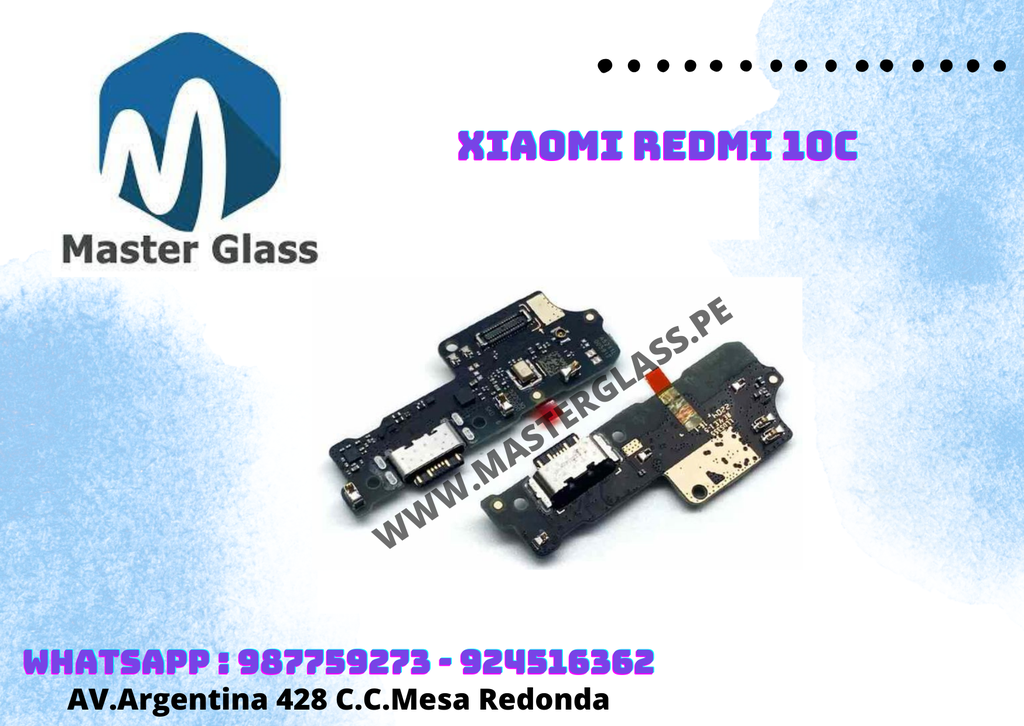 Placa de carga Xiaomi Redmi 10C