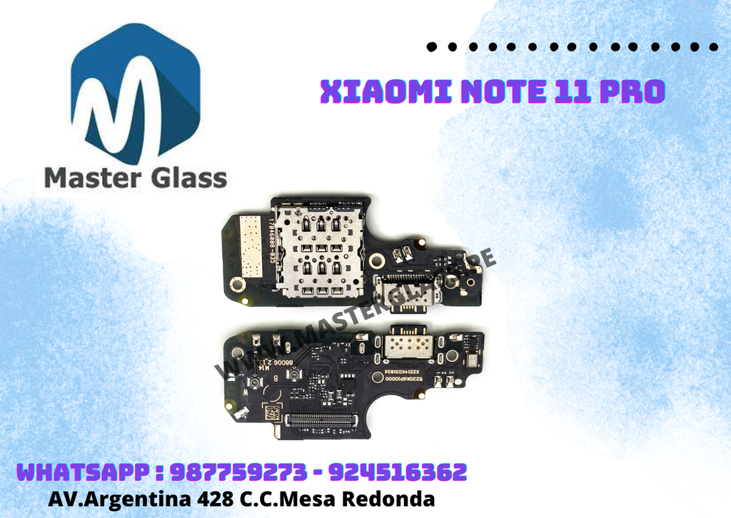 Placa de carga Xiaomi Note 11 Pro 4G org
