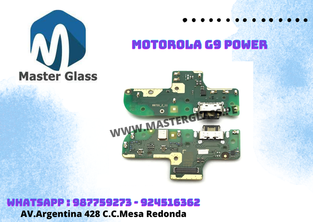 Placa de carga Motorola G9 Power org
